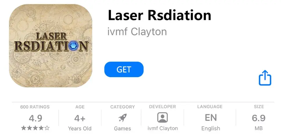Laser Rsdiation App